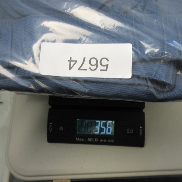 Pact Lounge Pants Men XL Blue Organic Cotton Elastic Waist Drawstring Casual 356 - Picture 11 of 11